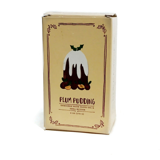 Plum Pudding Scented Soap Bar, 6oz