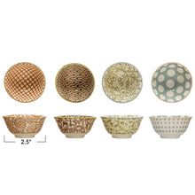Load image into Gallery viewer, Round Stoneware Pinch Pot, 4 Styles

