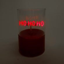 Load image into Gallery viewer, LED Glass light, Ho Ho Ho Filament
