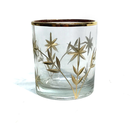 Etched Glass Voltive holder