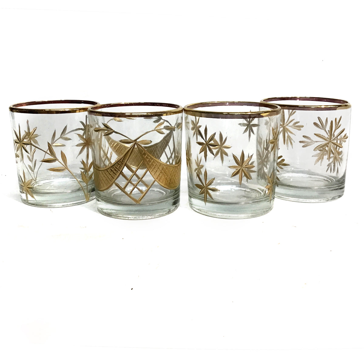 Etched Glass Voltive holder