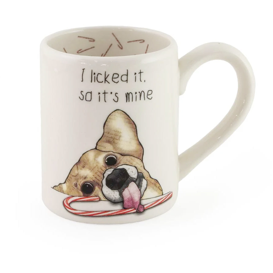 Ceramic Mug, Dog, I Licked It