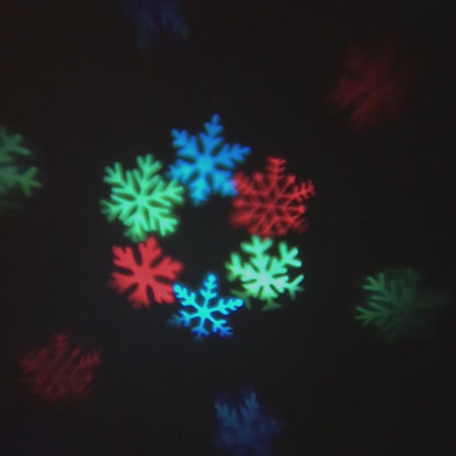 LED Holiday Projector W/ 6 Replacment Cards