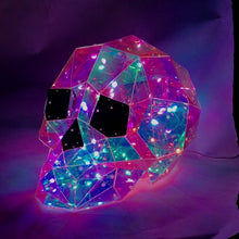 Load and play video in Gallery viewer, Decor, Sculpture, LED Skull, 21cm Tall
