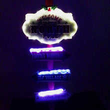 Load and play video in Gallery viewer, LED North Pole Direction Sign
