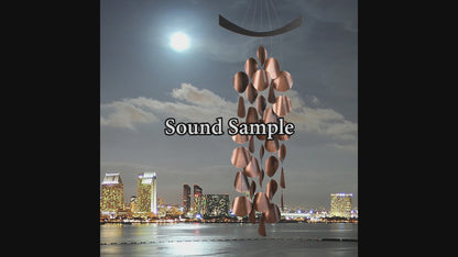 Moonlight Waves Wind Chime, 34in