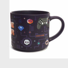 Load and play video in Gallery viewer, Porcelain Mug, Game Over
