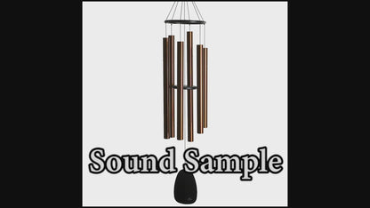 Bells of Paradise Wind Chime, Bronze, 68in