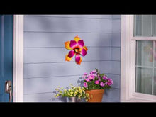 Load and play video in Gallery viewer, Decor Wall Spinner, 13in, Blossom Bee
