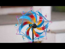 Load and play video in Gallery viewer, Wind Spinner Stake, 48in, Whirling Mirage
