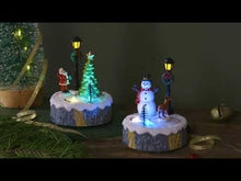 Load and play video in Gallery viewer, LED Christmas Tree Stump Scene
