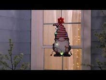 Load and play video in Gallery viewer, Christmas Gnome LED Window Hanger
