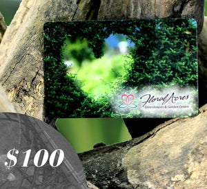 Physical Gift Card, $100.00 - Floral Acres Greenhouse & Garden Centre