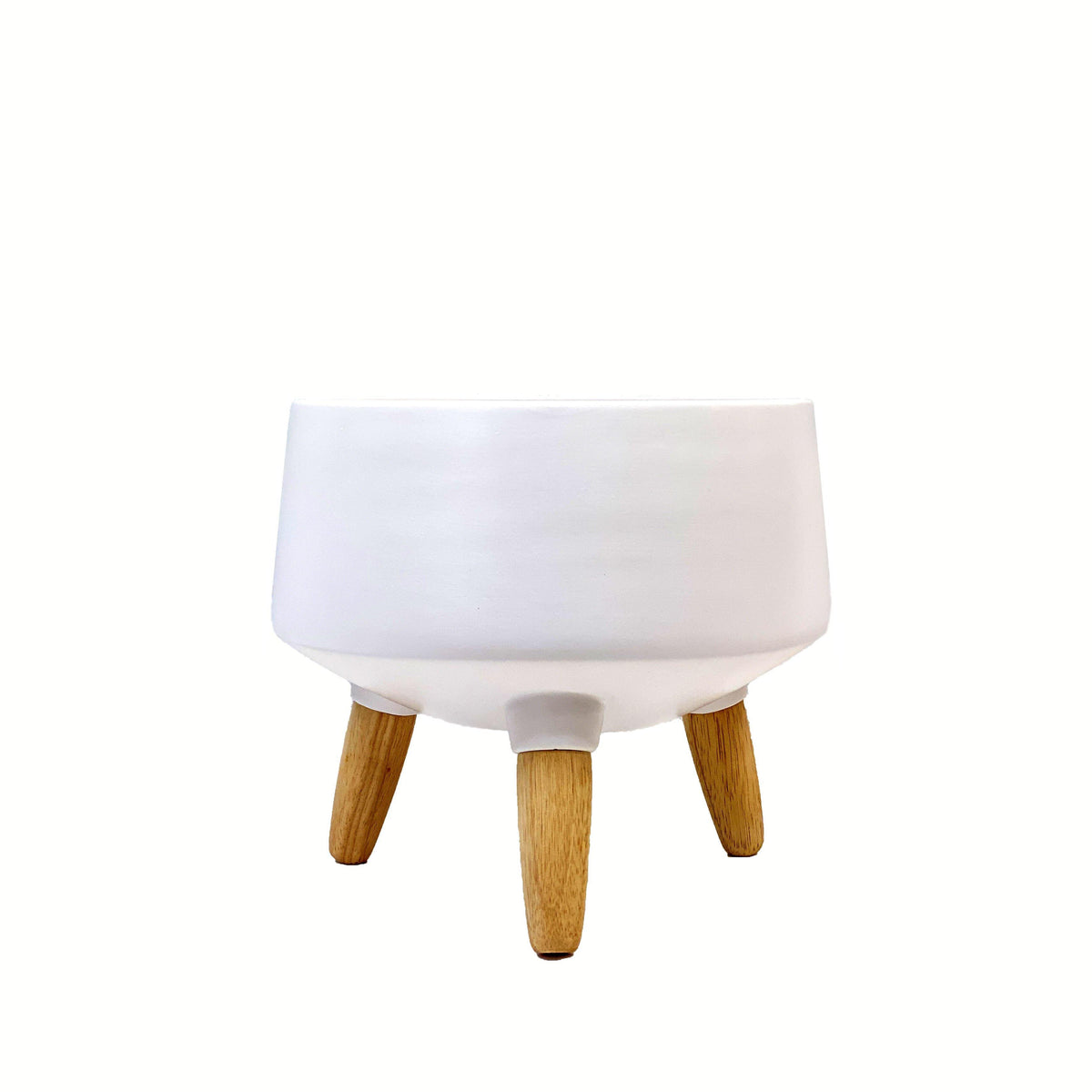 Pot, 7in, Ceramic, Eugenie Planter w Beech Legs - Floral Acres Greenhouse & Garden Centre