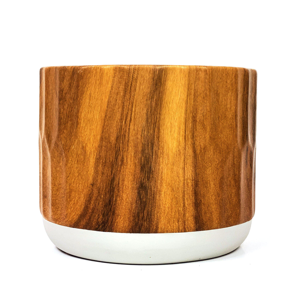 Pot, 6in, Ceramic, Dolomite, Wood Grain - Floral Acres Greenhouse & Garden Centre