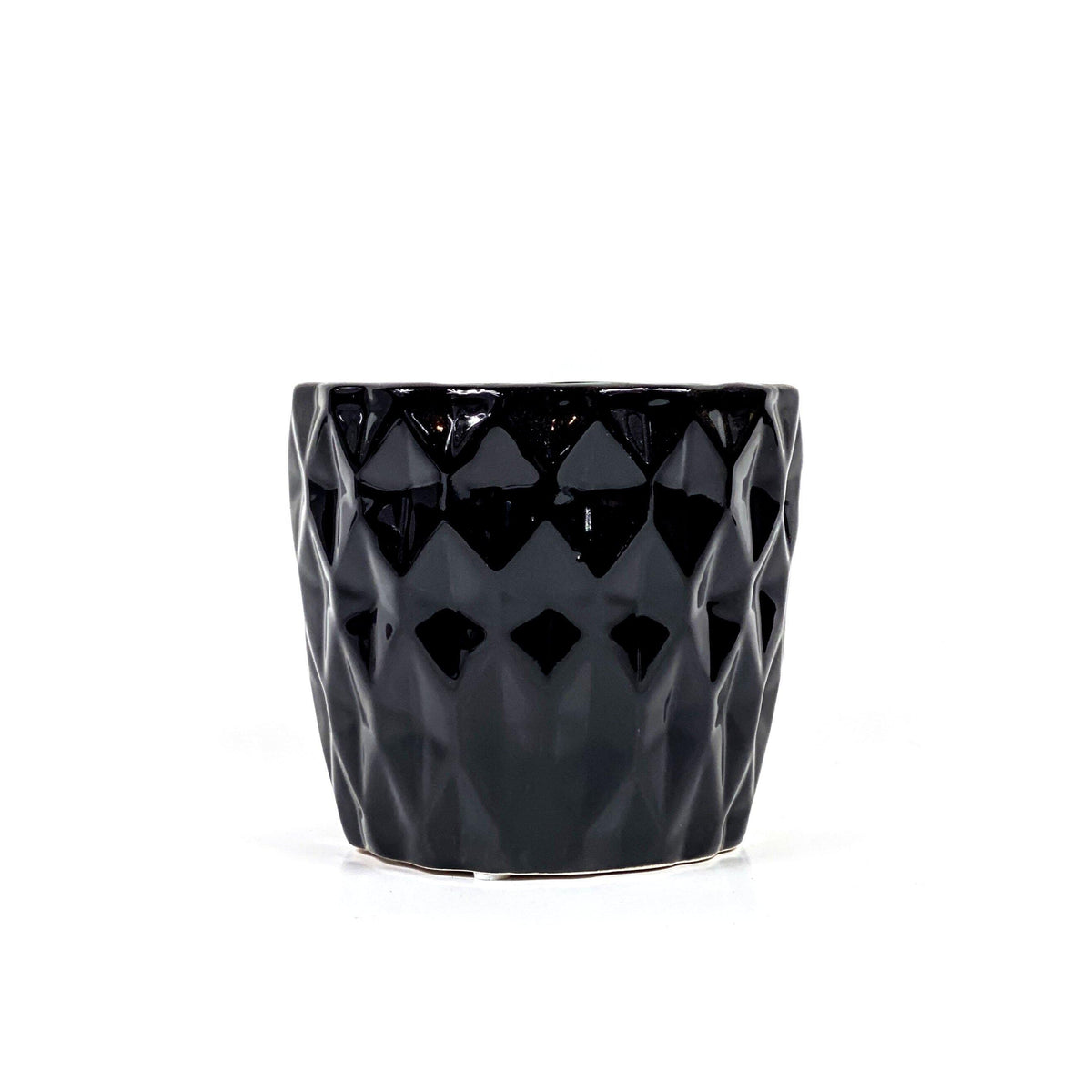Pot, 4in, Ceramic, Dolomite, Summerhill Black - Floral Acres Greenhouse & Garden Centre
