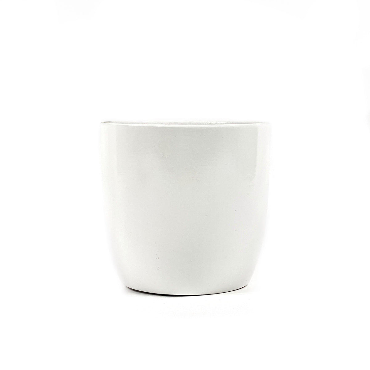 Pot, 4in, Ceramic, Dolomite, White Painted - Floral Acres Greenhouse & Garden Centre