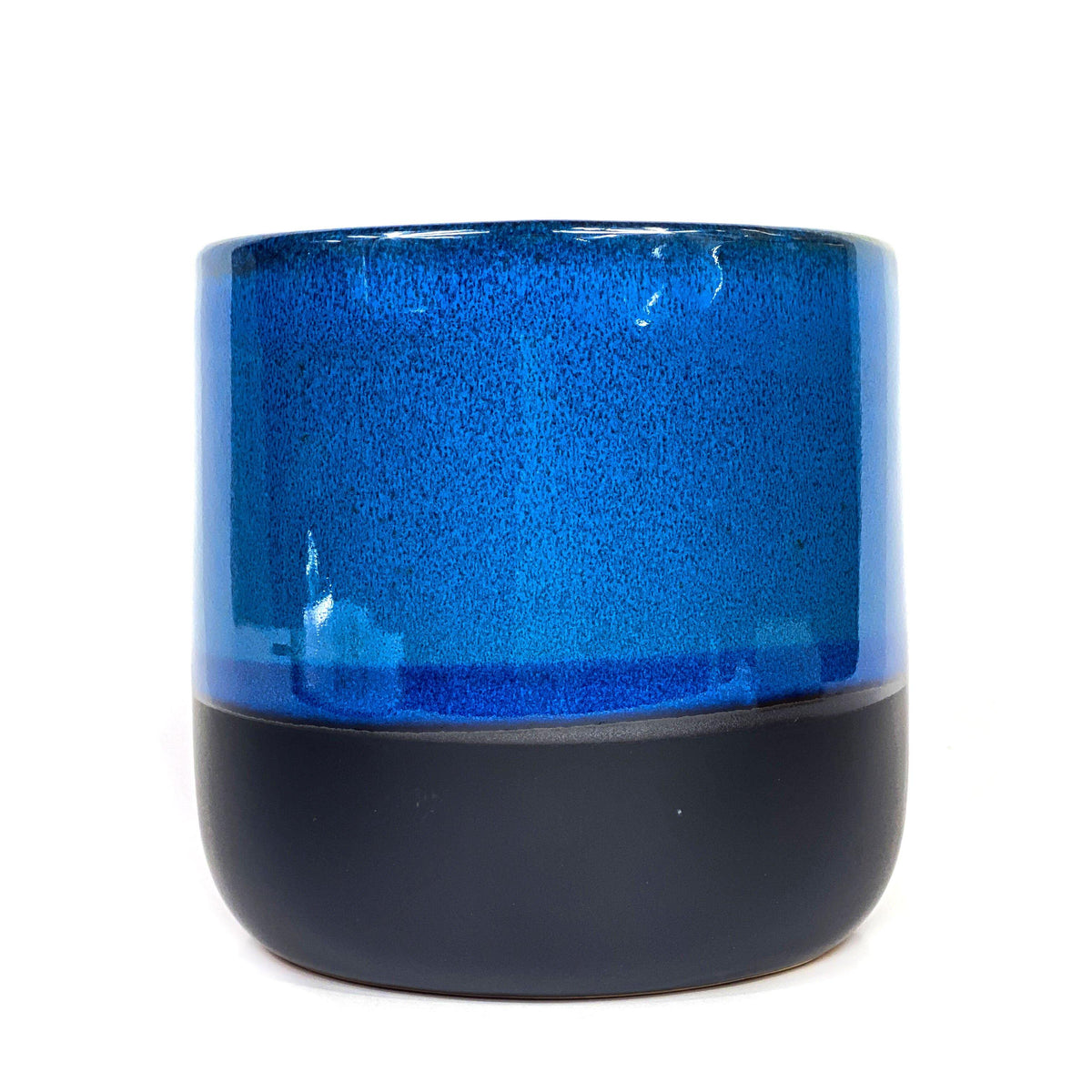Pot, 6in, Ceramic, Reactive Glaze Blue - Floral Acres Greenhouse & Garden Centre