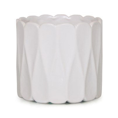 Pot, 6in, Ceramic, Dolomite, Cannes White