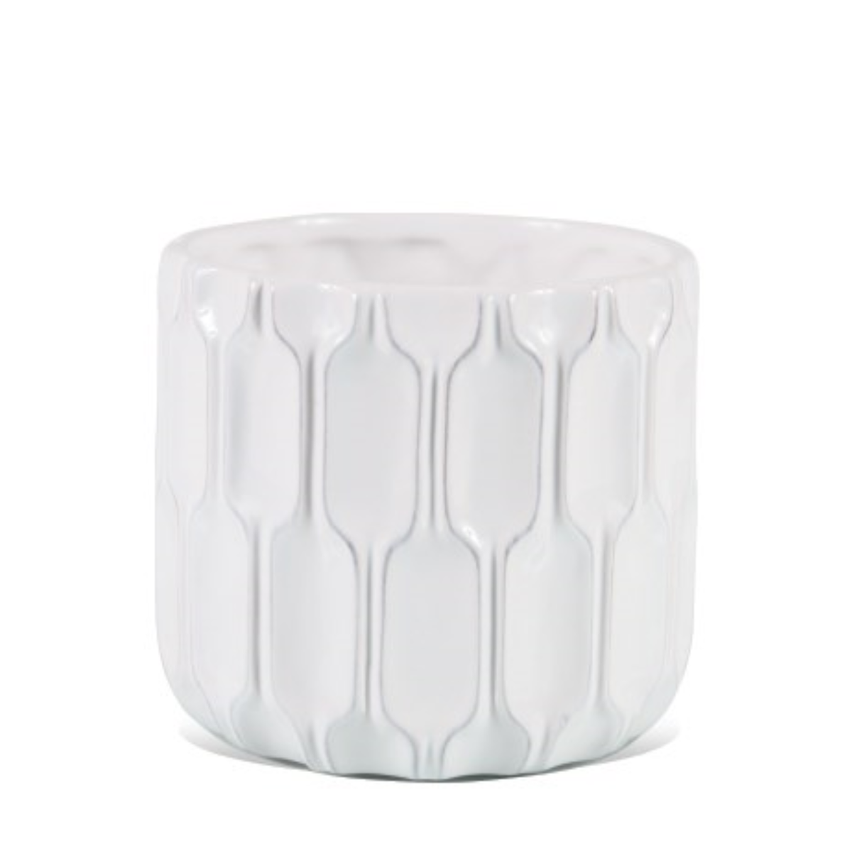 Pot, 6in, Ceramic, Dolomite, Copenhagen White - Floral Acres Greenhouse & Garden Centre