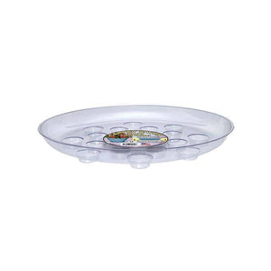 Saucer, 12in, Plastic, Carpet Saver, Footed - Floral Acres Greenhouse & Garden Centre