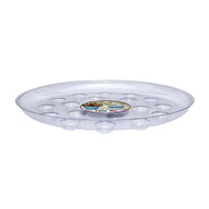 Saucer, 14in, Plastic, Carpet Saver, Footed - Floral Acres Greenhouse & Garden Centre