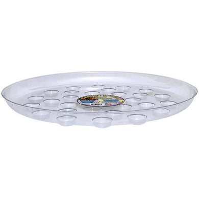 Saucer, 16in, Plastic, Carpet Saver, Footed - Floral Acres Greenhouse & Garden Centre