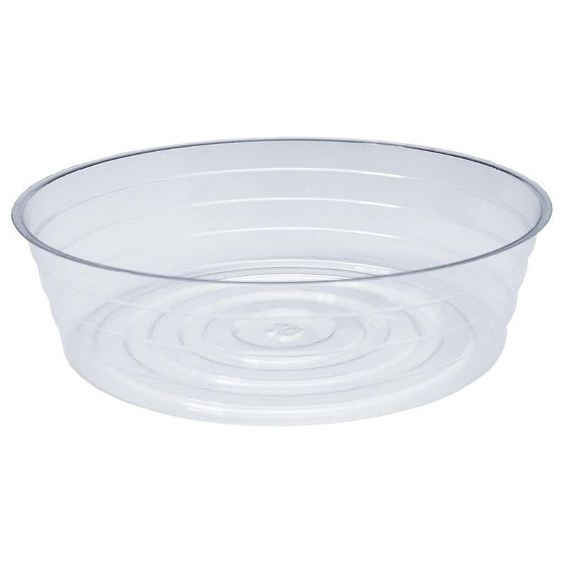 Saucer, 10in, Plastic, Clear Round Deep Liner - Floral Acres Greenhouse & Garden Centre