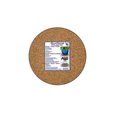 Plant Mat, 8in, Cork, Molded Plastic Bottom - Floral Acres Greenhouse & Garden Centre