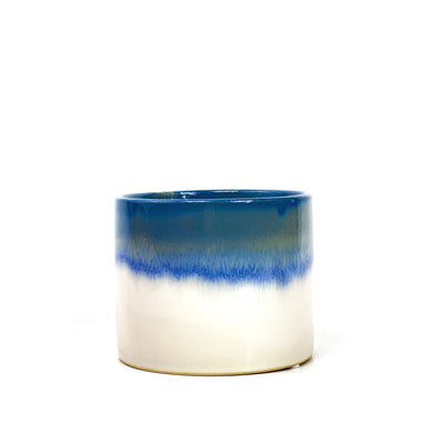 Pot, 4in, Ceramic, Reykjavik Reactive Glaze Blue - Floral Acres Greenhouse & Garden Centre