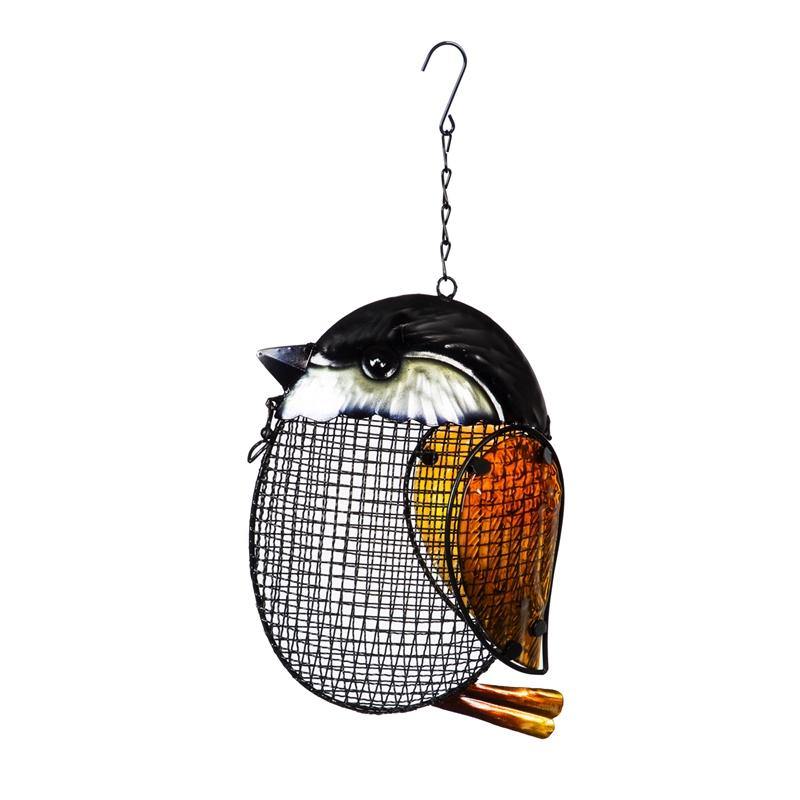 Chickadee-Shaped Mesh Hanging Bird Feeder - Floral Acres Greenhouse & Garden Centre