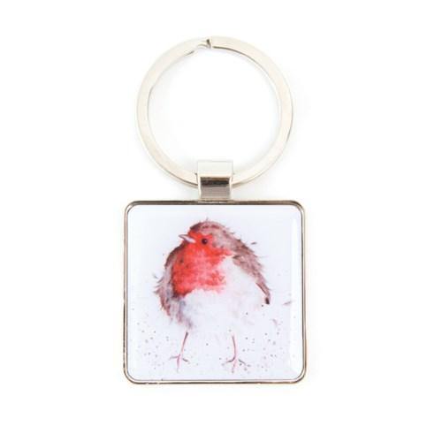 Keychain, Bird, 'The Jolly Robin' - Floral Acres Greenhouse & Garden Centre