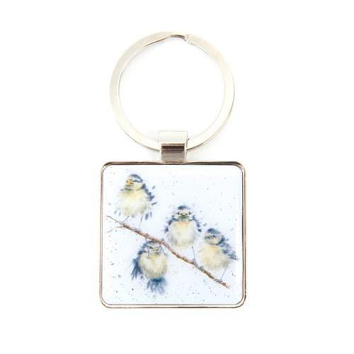 Keychain, Birds, 'Hanging Out' - Floral Acres Greenhouse & Garden Centre