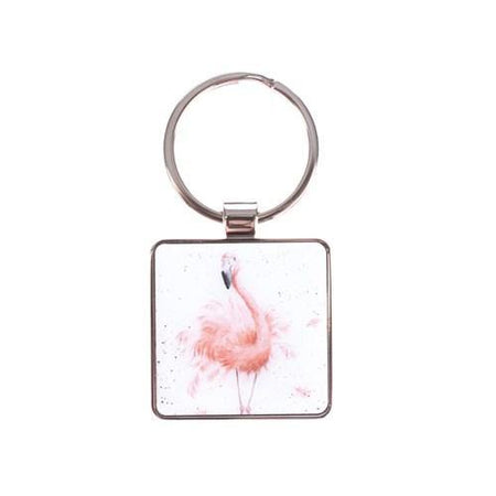 Keychain, Flamingo, 'Pretty In Pink' - Floral Acres Greenhouse & Garden Centre