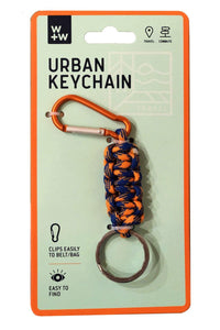 Urban Keychain, Blue & Orange - Floral Acres Greenhouse & Garden Centre