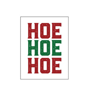 Holiday Card, 'Hoe Hoe Hoe' - Floral Acres Greenhouse & Garden Centre