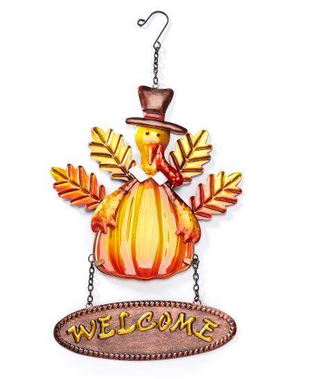 Welcome Sign, Turkey - Floral Acres Greenhouse & Garden Centre