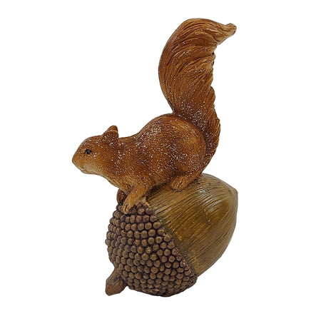 Polyresin Decor, Squirrels on Nuts - Floral Acres Greenhouse & Garden Centre