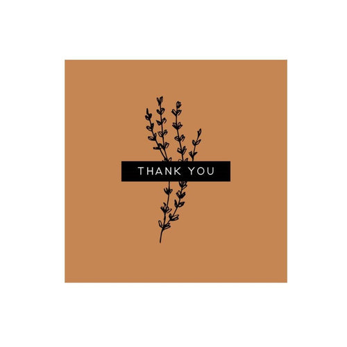 Mini Card, 'Thank You' - Floral Acres Greenhouse & Garden Centre