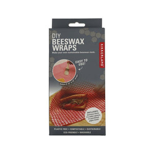 Beeswax Wraps, Reusable, DIY Kit, 5 Pieces - Floral Acres Greenhouse & Garden Centre