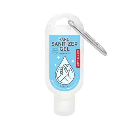 Hand Sanitizer Carabiner, 45mL, 75% Alcohol - Floral Acres Greenhouse & Garden Centre