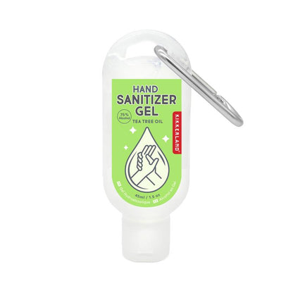 Hand Sanitizer Carabiner, 45mL, 75% Alcohol - Floral Acres Greenhouse & Garden Centre