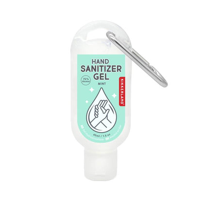 Hand Sanitizer Carabiner, 45mL, 75% Alcohol - Floral Acres Greenhouse & Garden Centre