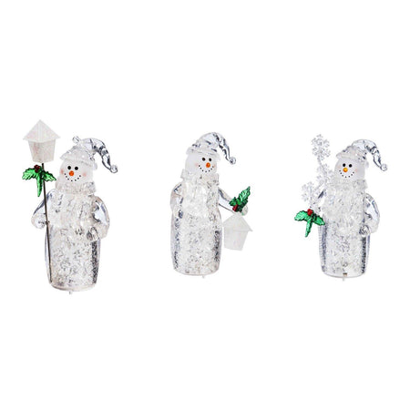 Ornament, Cheerful Snowman, LED - Floral Acres Greenhouse & Garden Centre