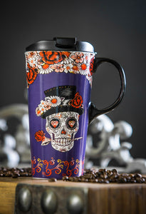 Ceramic Mug, Day of the Dead, 17oz