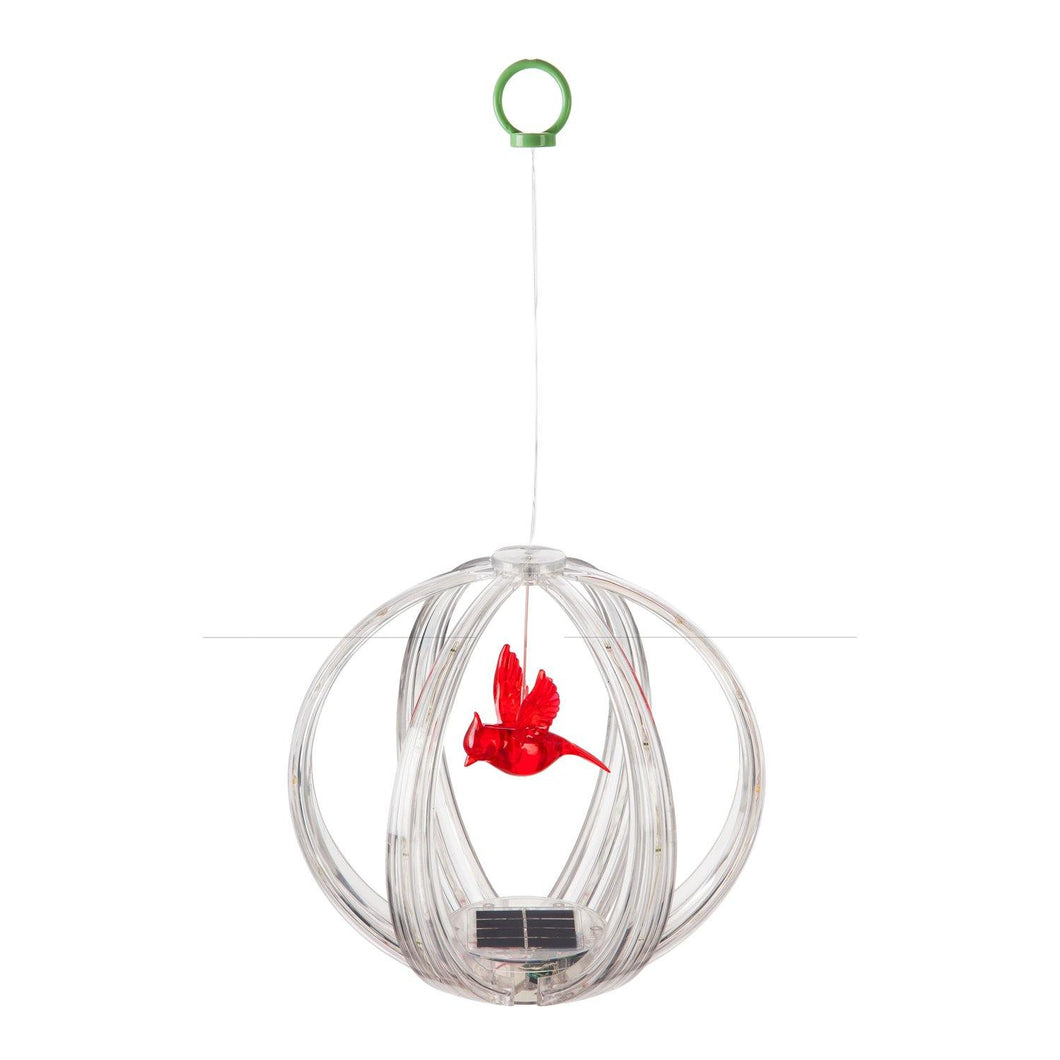 Multicolour Solar Light Mobile, Cardinal - Floral Acres Greenhouse & Garden Centre