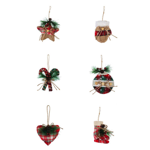 Ornament, Plaid & Burlap Collection - Floral Acres Greenhouse & Garden Centre