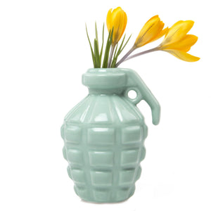 Grenade Planter, 'Kapow', Mint - Floral Acres Greenhouse & Garden Centre