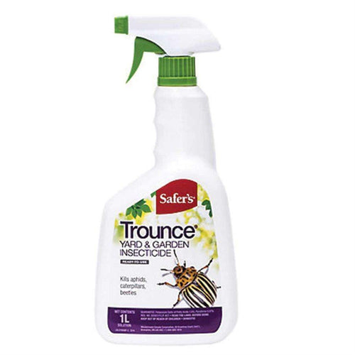 Insecticide, Safer's Trounce Yard & Garden, 1L - Floral Acres Greenhouse & Garden Centre