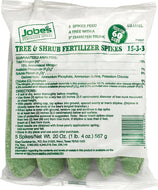 Jobe's Tree & Shrub Fertilizer Spike [15-3-3], 5pk - Floral Acres Greenhouse & Garden Centre